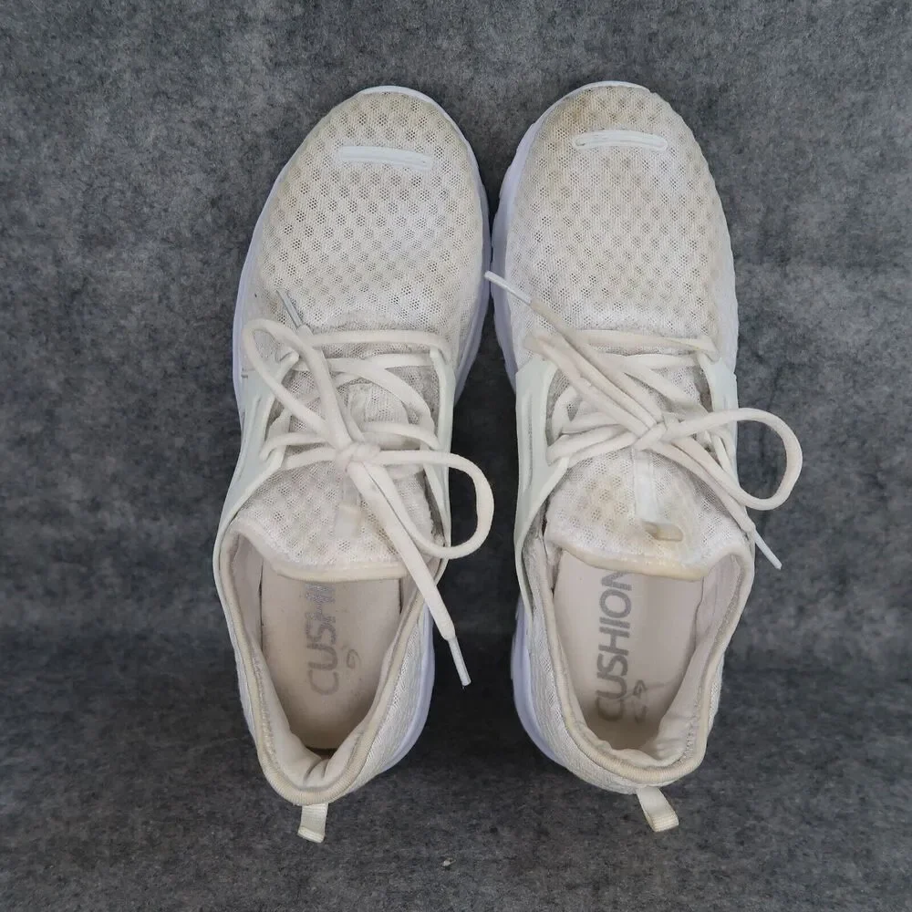Champion Shoes Womens 10 Athletic Trainers Running Cushion Fit Lightweight White